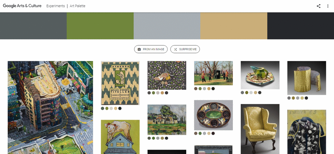 Google Art Palette