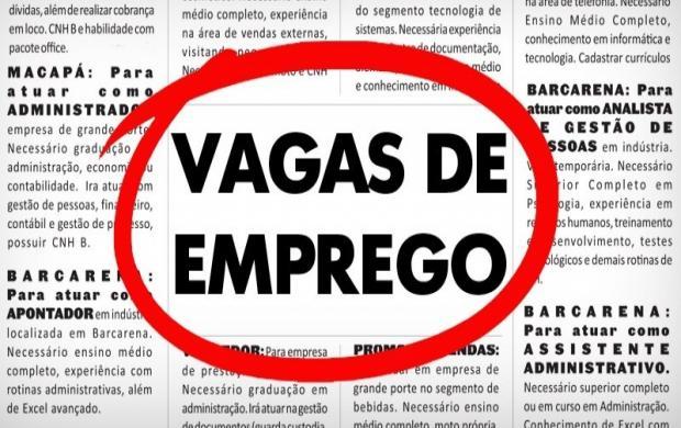 VAGAS DE EMPREGO CONFIRA!!